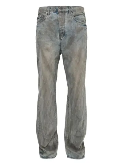 Purple Brand dirty-effect jeans - Blue