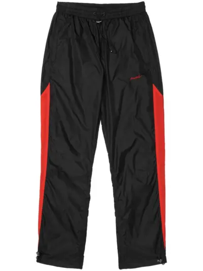 Purple Brand panelled straight-leg trousers - Black