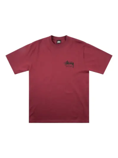 Stüssy New York logo-print T-shirt - Red