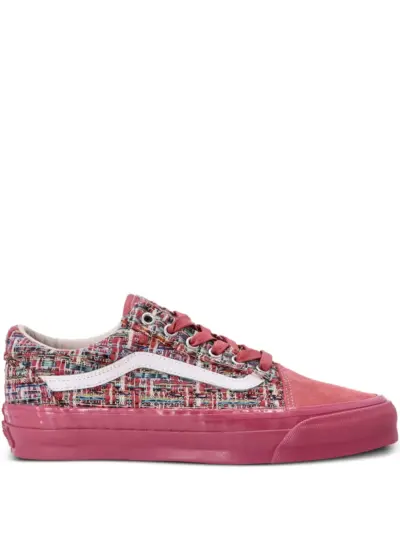Vans Old Skool Tweed-pattern sneakers - Pink