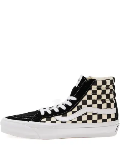 Vans Sk8-Hi Reissue 38 LX Checkerboard sneakers - Black