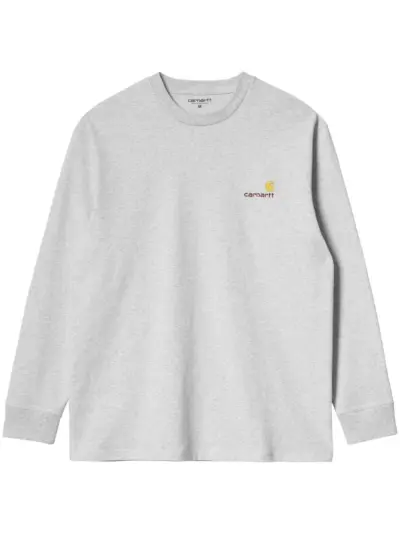 Carhartt WIP American Script long-sleeve T-shirt - Grey