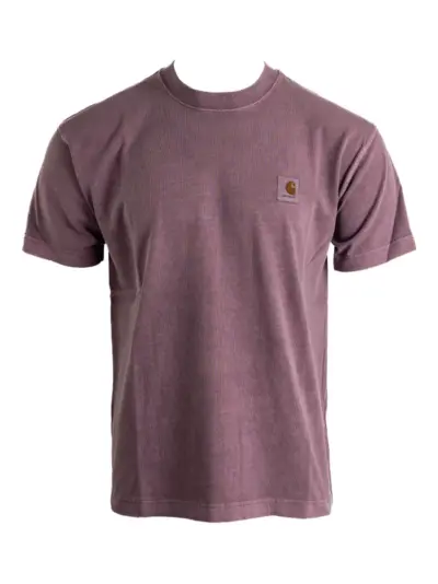 Carhartt WIP S/S Vista logo-patch T-shirt - Purple