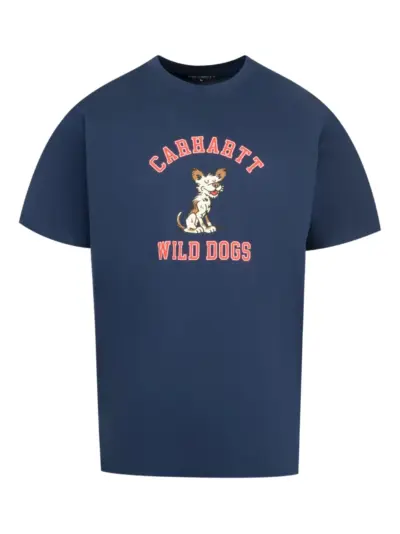 Carhartt WIP S/S Wild Dog T-shirt - Blue