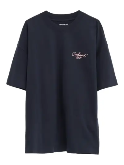 Carhartt WIP Signature Script T-shirt - Blue