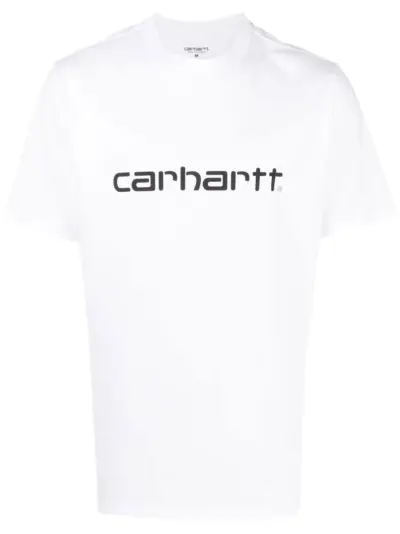 Carhartt WIP logo print T-shirt - White