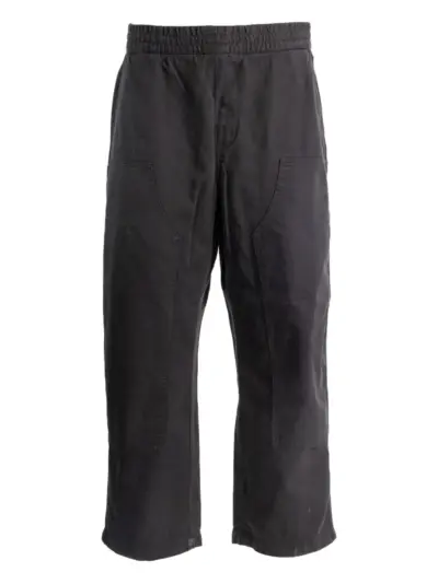 Carhartt WIP patch-pocket pants - Black