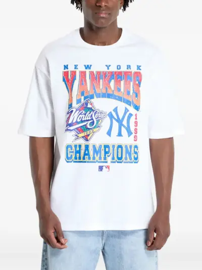 NEW ERA CAP New-York Yankees World Series-graphic tee - White