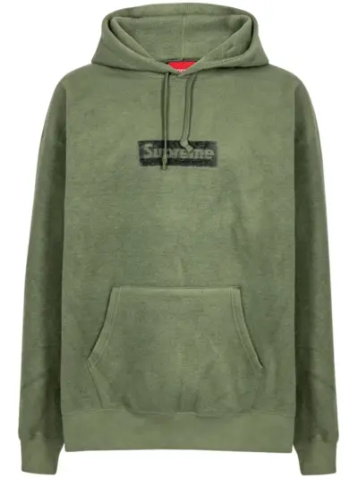Supreme Inside Out box logo "Light Olive" hoodie - Green