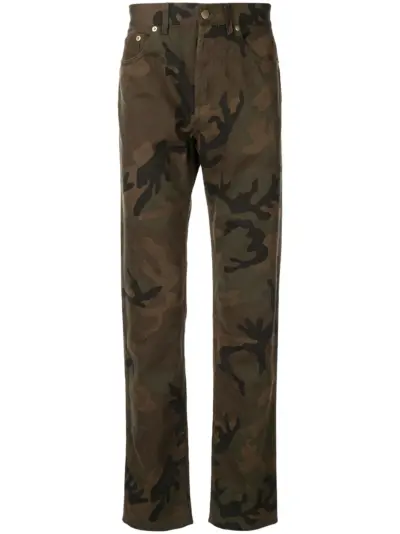 Supreme Louis Vuitton X Supreme camo jeans - Green