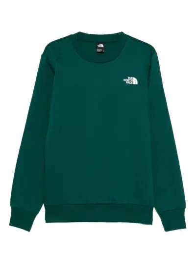 The North Face logo-print sweatshirt - Green