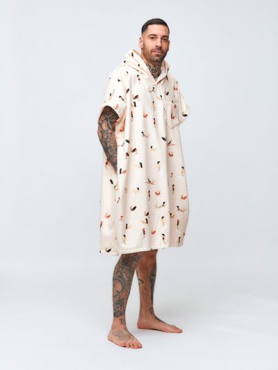 After Madrague Surf Poncho sunset