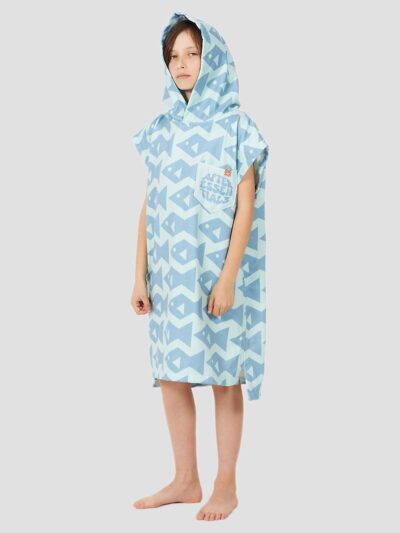 After New Kid Surf Poncho square fish