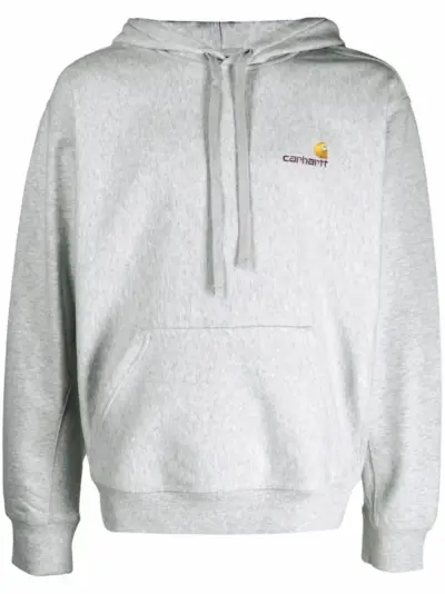 Carhartt WIP American Script pullover hoodie - Grey
