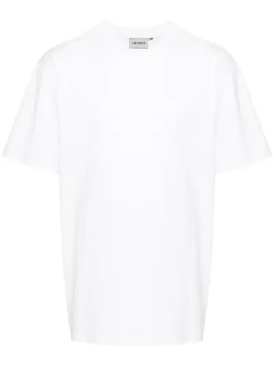 Carhartt WIP Duster Script cotton T-shirt - White