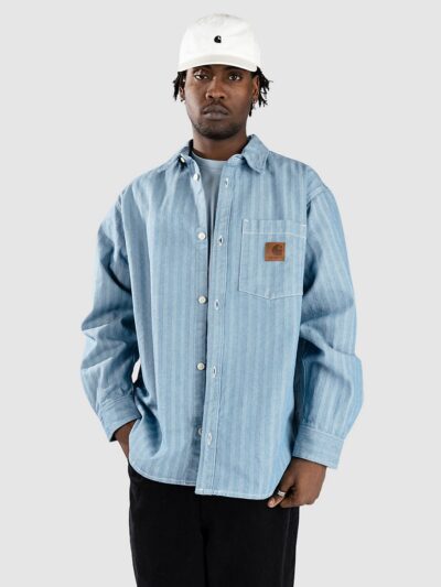 Carhartt WIP Menard Jac Jacket blue rinsed