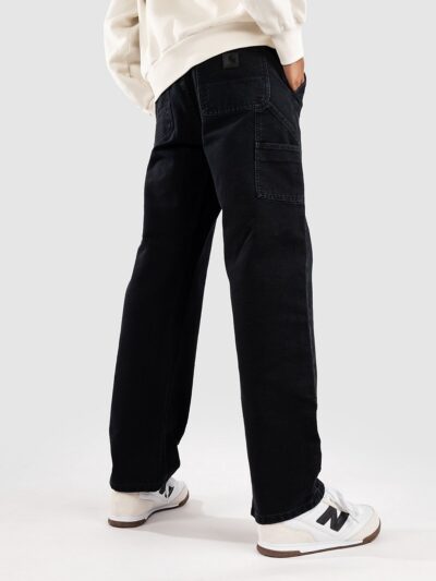 Carhartt WIP Pierce Straight Pants black stone canvas