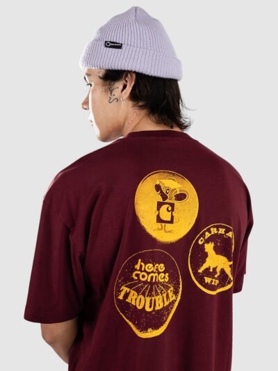 Carhartt WIP Pins T-Shirt orange stone