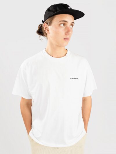 Carhartt WIP Script Embroidery T-Shirt black