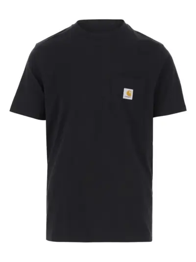 Carhartt WIP logo-patch T-shirt - Black
