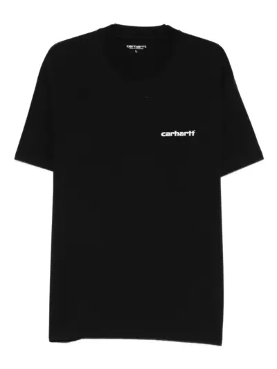 Carhartt WIP logo-print T-shirt - Black