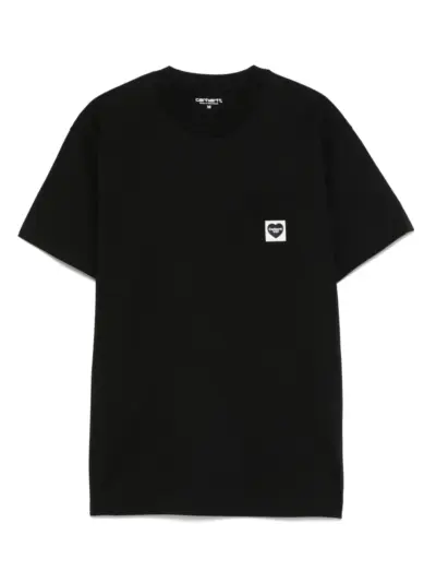 Carhartt WIP pocket heart T-shirt - Black