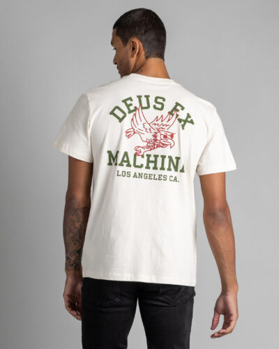 Deus Ex Machina Men's Quickbeak T-Shirt in White Size XL