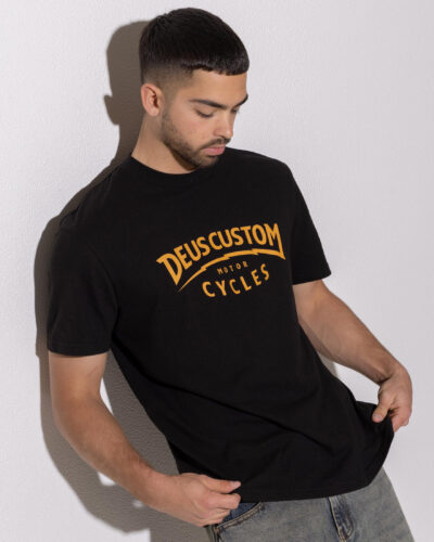 Deus Ex Machina Men's Yesyes T-Shirt in Black Size Large