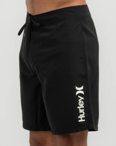 Hurley Men's One And Only Board Shorts in Black Size 36