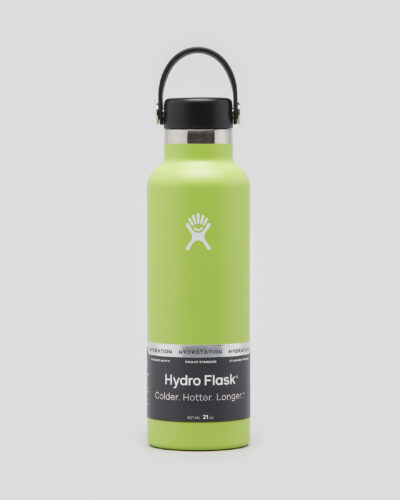 Hydro Flask 21Oz Standard Mouth Drink Bottle in Green