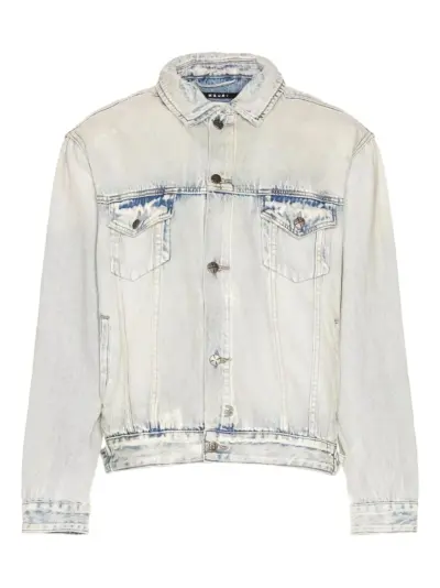 Ksubi Oh G Phase Out Stencil denim jacket - Blue