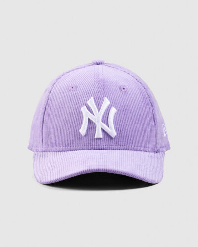 New Era Girls' New York Yankees Cord Cap in Purple