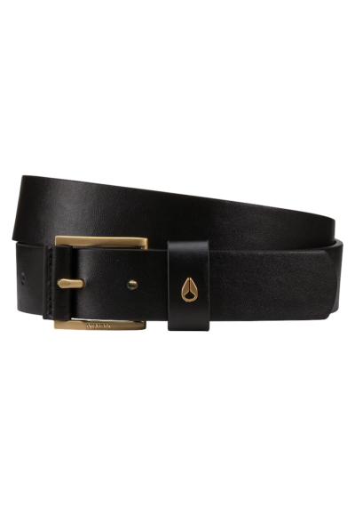 Nixon Americana Vegan Belt XS - Black / Gold