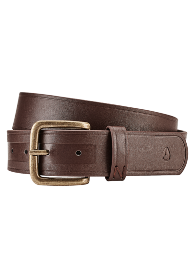 Nixon DNA Vegan Belt XS - Brown / Gold