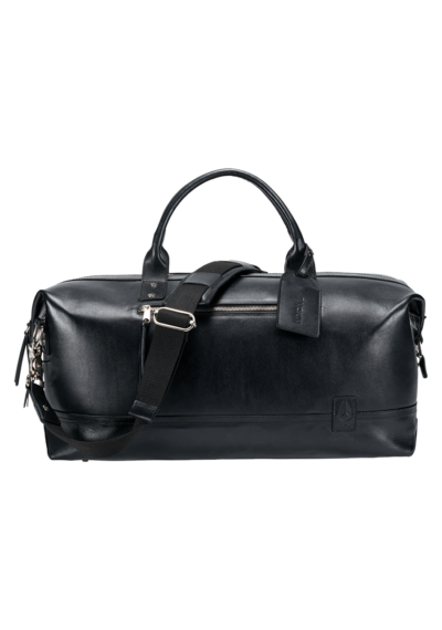 Nixon Desperado Leather Duffle Bag - All Black