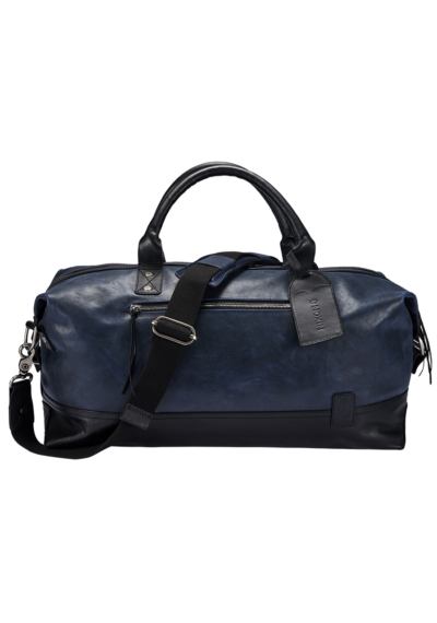 Nixon Desperado Leather Duffle Bag - Navy / Black