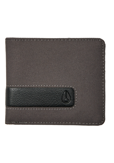 Nixon Showoff Bi-Fold Wallet - Charcoal