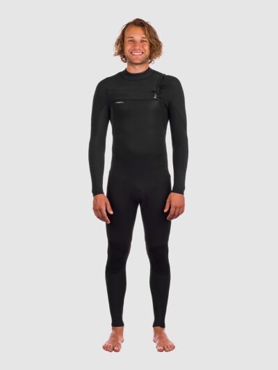 O'Neill Hyperfreak 3/2+ Chest Zip Full Wetsuit black