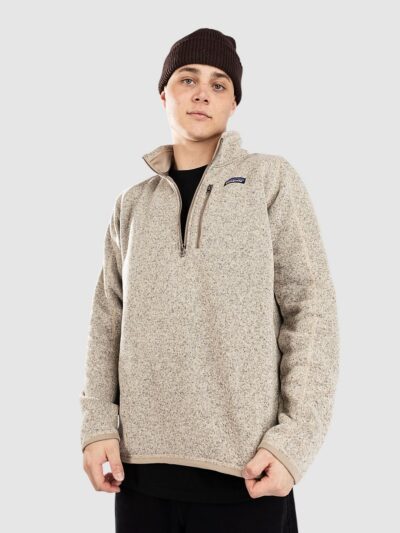 Patagonia Better 1/4 Half-Zip Fleece Sweater pelican