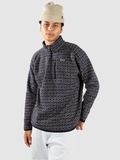 Patagonia Better 1/4 Half-Zip Fleece Sweater sunken blue