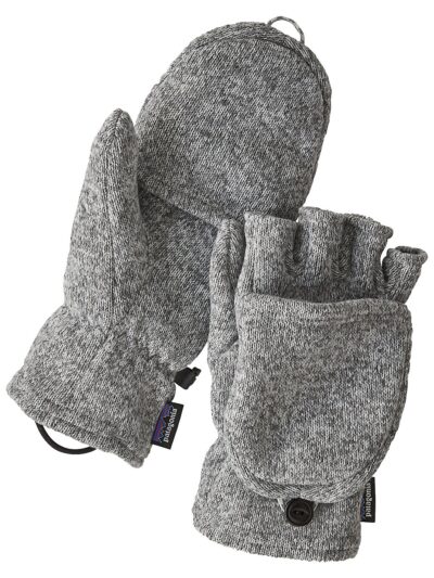 Patagonia Better Sweater Gloves birch white