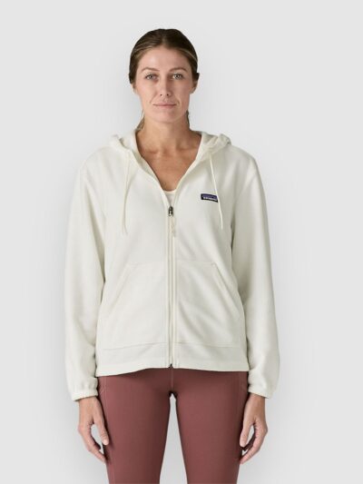 Patagonia Micro D Fleece Hoodie birch white