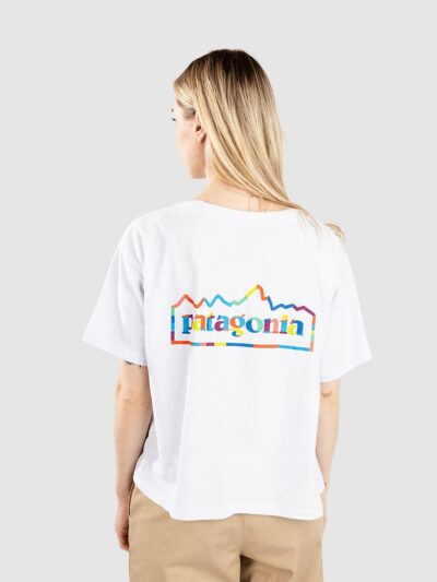 Patagonia Unity Fitz Easy Cut Responsibili T-Shirt white