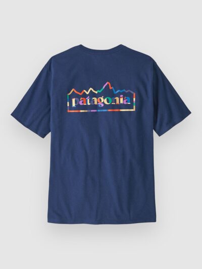 Patagonia Unity Fitz Responsibili T-Shirt clement blue