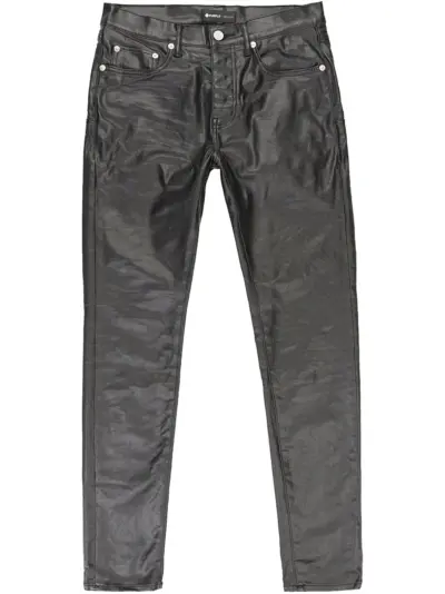 Purple Brand coated "Black" jeans - Grey
