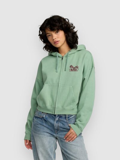 RVCA Court Hoodie sea green