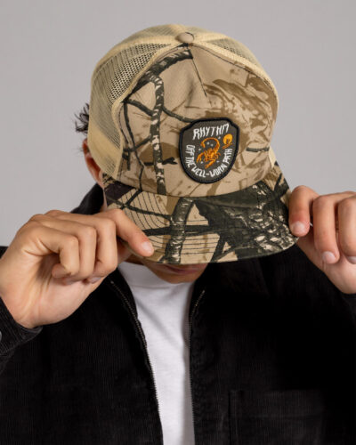 Rhythm Men's Camo Trucker Cap