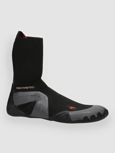 Rip Curl Dawn Patrol 5mm Round Toe Booties black