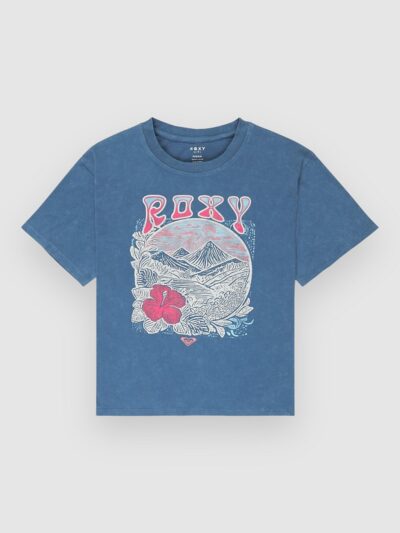 Roxy Eveoversize Washed Kids T-Shirt vintage indigo