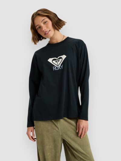 Roxy Hangloose Art Long Sleeve T-Shirt anthracite